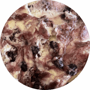 Crema de  Arándanos